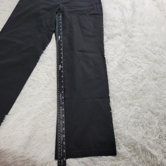Dockers Womens Metro Fit‎ Pants Black Size 8 Medium Stretch Cotton Blend - Picture 3 of 8